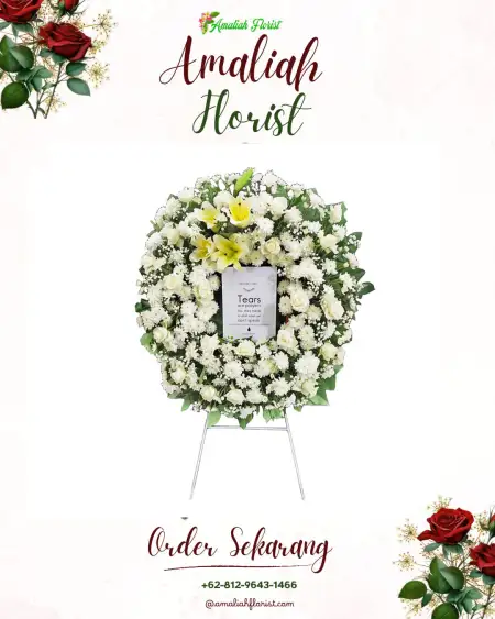 Krans Bunga Duka Petambakan